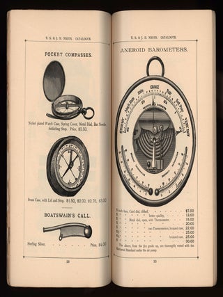 Illustrated Catalogue and Price List of Nautical & Optical Instruments Manufactured and Imported by T. S. & J. D. Negus, Chronometer Manufacturers, Compass Adjusters, and Navigation Warehouse…