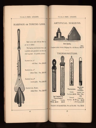 Illustrated Catalogue and Price List of Nautical & Optical Instruments Manufactured and Imported by T. S. & J. D. Negus, Chronometer Manufacturers, Compass Adjusters, and Navigation Warehouse…
