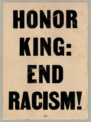 Item #10074 Honor King: End Racism!