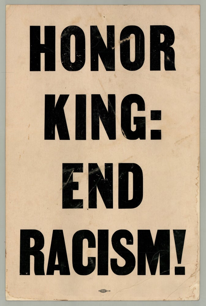 Item #10074 Honor King: End Racism!
