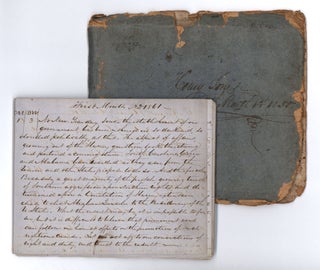 Item #10093 Manuscript journal of a Pennsylvania Quaker and abolitionist with mention of lectures...
