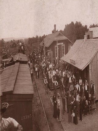 Depot at Ft Gibson, Cherokee Nation, Ind. Territory.