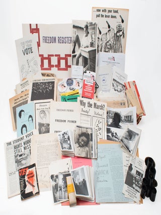 Item #10255 [Archive documenting Civil Rights activism in Mississippi in the 1960s.]. Samuel...