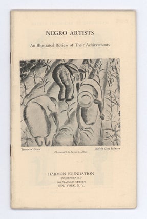 Item #10265 Negro Artists: An Illustrated Review of their Achievements Including Exhibition of...