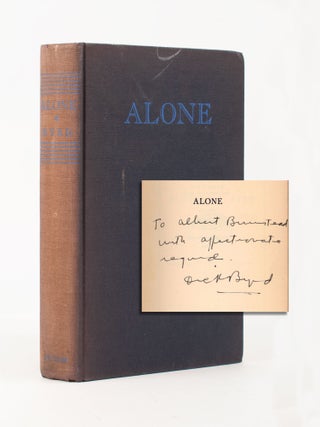 Item #10327 Alone. Richard E. Byrd