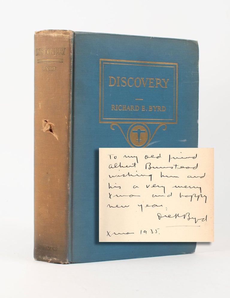 Item #10329 Discovery : The Story of The Second Byrd Antarctic Expedition. Richard E. Byrd.
