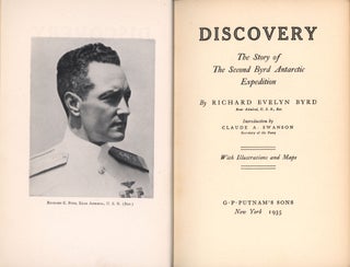 Discovery : The Story of The Second Byrd Antarctic Expedition.
