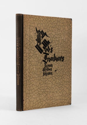Item #10344 God’s Trombones : Seven Negro Sermons in Verse. James Weldon Johnson, Aaron Douglas