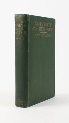 Item #10378 Negro Poets and Their Poems. Robert T. Kerlin, ed