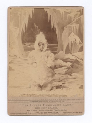 Item #10397 The Little Esquimaux Lady, Miss Olof Krarer: Age, 34 year; Height, 40 inches; Weight,...