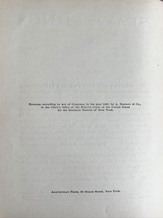 Slave Songs of the United States.