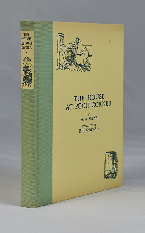 Item #1496 The House at Pooh Corner…Decorations by E. H. Shepard. A. A. Milne.