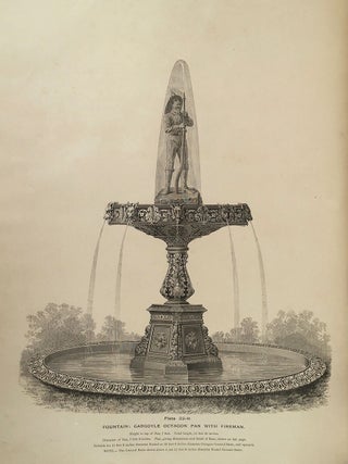 Item #1756 Catalogue “H,” Illustrating Fountains, Ground Basins, Basin Rims, Jets, etc....