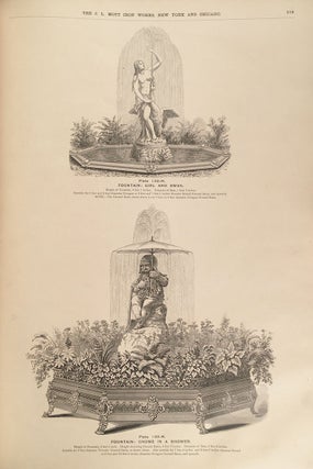 Catalogue “H,” Illustrating Fountains, Ground Basins, Basin Rims, Jets, etc. manufactured by the J.L. Mott Iron Works offices and Showrooms, 86, 88 and 90 Beekman Street, New York and 311 and 313 Wabash Avenue, Chicago, Ill