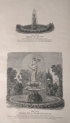 Catalogue “H,” Illustrating Fountains, Ground Basins, Basin Rims, Jets, etc. manufactured by the J.L. Mott Iron Works offices and Showrooms, 86, 88 and 90 Beekman Street, New York and 311 and 313 Wabash Avenue, Chicago, Ill