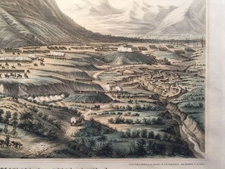Battle of Buena Vista. View of the Battle-Ground of “The Angostura” Fought Near Buena Vista, Mexico February 23rd. 1847.