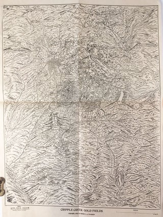 Cripple Creek and Colorado Springs Illustrated. A Review and Panorama of an Unique Gold Field, with Geological Features and achievements of five eventful years, including outlines of numerous companies.