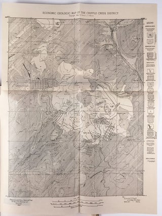 Cripple Creek and Colorado Springs Illustrated. A Review and Panorama of an Unique Gold Field, with Geological Features and achievements of five eventful years, including outlines of numerous companies.