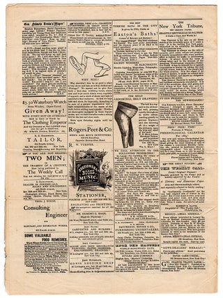 Geo. Francis Train’s Paper!