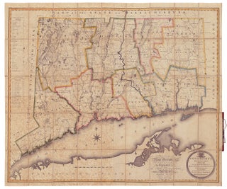 Item #3387 Connecticut, From Actual Survey, Made in 1811; By and under the Direction of, Moses...