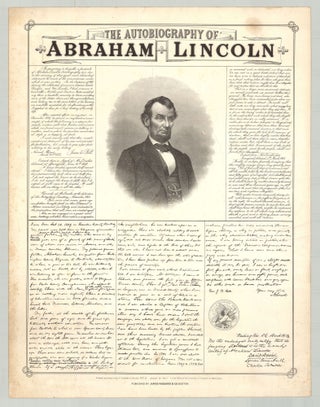 Item #3389 The Autobiography of Abraham Lincoln. Abraham Lincoln, Jesse Fell, W