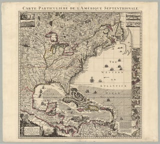 Item #3395 Carte Particuliere de l'Amerique Septentrionale. [Secondary title:] A Map of the...
