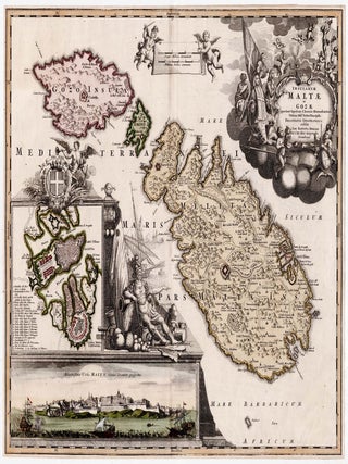 Item #3410 Insularum Maltæ et Gozæ, quæ sunt Equitum S. Johannes Hierosolimitani Ordinis...