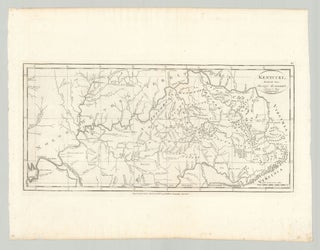 Item #3433 Kentucky, Reduced from Elihu Barker’s Large Map. Elihu Barker, engraver Barker, illiam