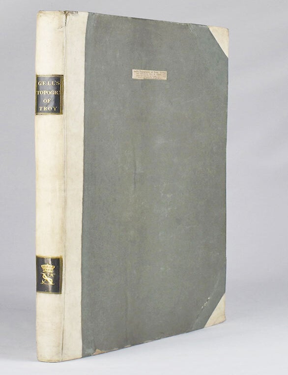 Item #3583 The Topography of Troy, and Its Vicinity; Illustrated and Explained by Drawings and Descriptions. Gell, illiam.