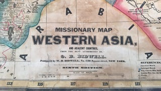Missionary Map of Western Asia, and Adjacent Countries, From the Best Authorities...