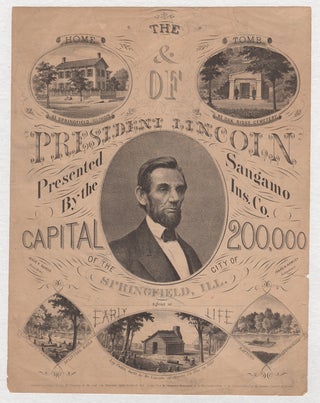 Item #3678 The Home & Tomb of President Lincoln Presented by the Sangamo Insurance Co. of the...