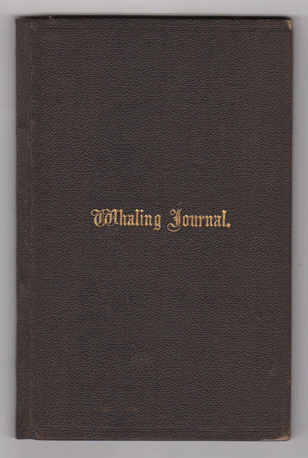 Item #3737 Journal of a Whaling Voyage on Board Ship Dauphin, of Nantucket. Charles Murphey, Murphey.