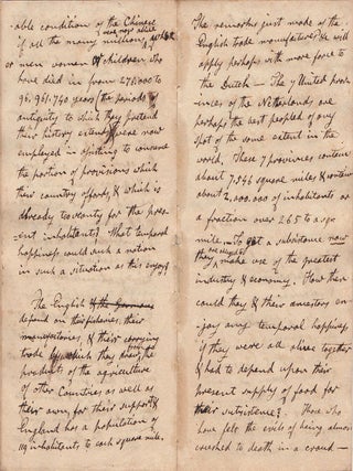 On the Question: Has Temporal Death Promoted the Temporal Happiness of Mankind Since the Fall of Adam? Delivered Before the East Haddam Friendly Debating Society Thursday Evening, February 1st 1821.