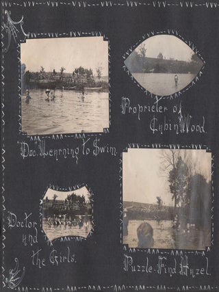 Snap Shots, From The Decatur Fishing Club, Decatur, Clinton, Ill., Dew Drop Inn, and Prudenville, Michigan.