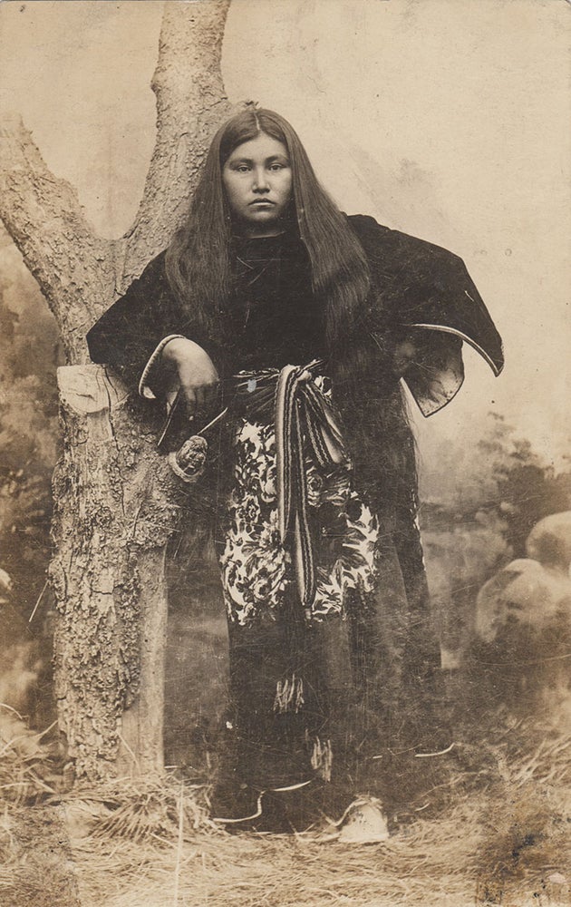 Item #4052 [A Small Archive of Postcards and Photographs From a Chiricahua Apache Woman].