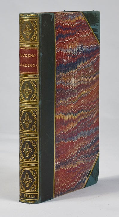 Item #4070 Dickens Readings [spine title]. Charles Dickens.