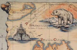 [U.S. Naval Certificate of Passage Into The Arctic Circle.]