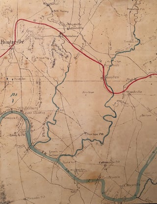 Map of Middle and East Tennessee and Parts of Alabama and Georgia, Compiled From Various Authorities for the Use of the Armies of the Ohio and Cumberland.