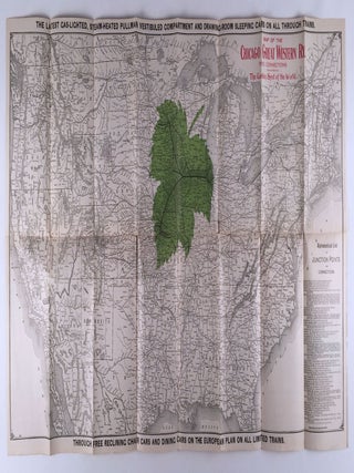 Chicago Great Western Railway: Maple Leaf Route. Vestibuled Limited Trains between Chicago and Dubuque, St. Paul and Minneapolis, Des Moines, St. Joseph and Kansas City.