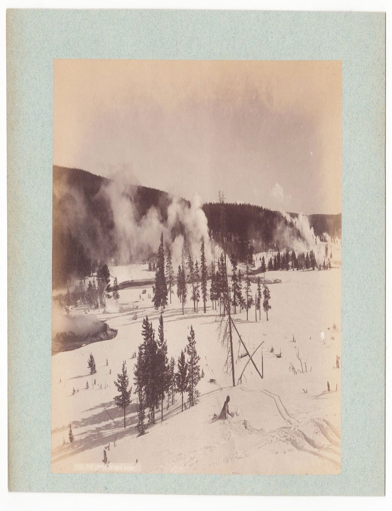 Item #4387 Upper Geyser Basin. Frank Jay Haynes, photographer.