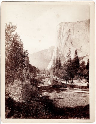 Capitan, Looking West. Yosemite, Cal.