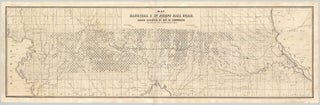 Item #4420 Map of the Hannibal & St. Joseph Rail Road, Designating Lands granted by Act of...