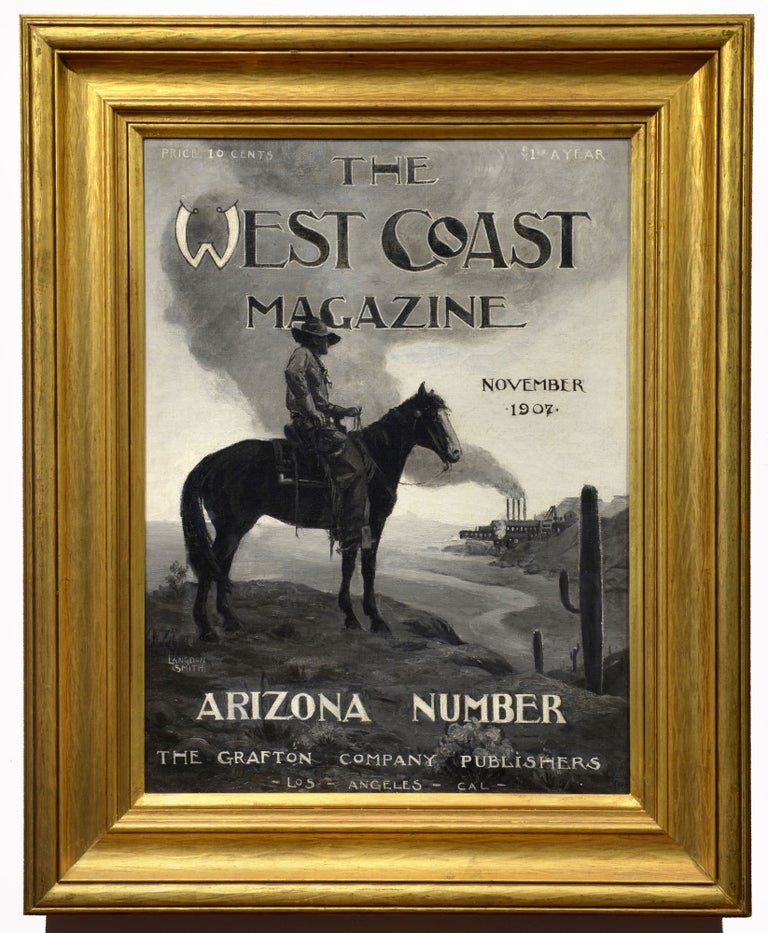 Item #4441 The West Coast Magazine November 1907. Arizona Number. Langdon Smith, del.
