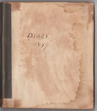 Diary 1859. P. Bonney West Minot, ME. Jan. 18th 1859.