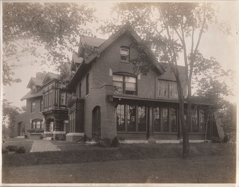Item #4560 [Photo album of houses designed by Cleveland architect Harlen E. Shimmin]. T. Meachem, photog, harles.