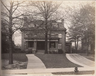 [Photo album of houses designed by Cleveland architect Harlen E. Shimmin].