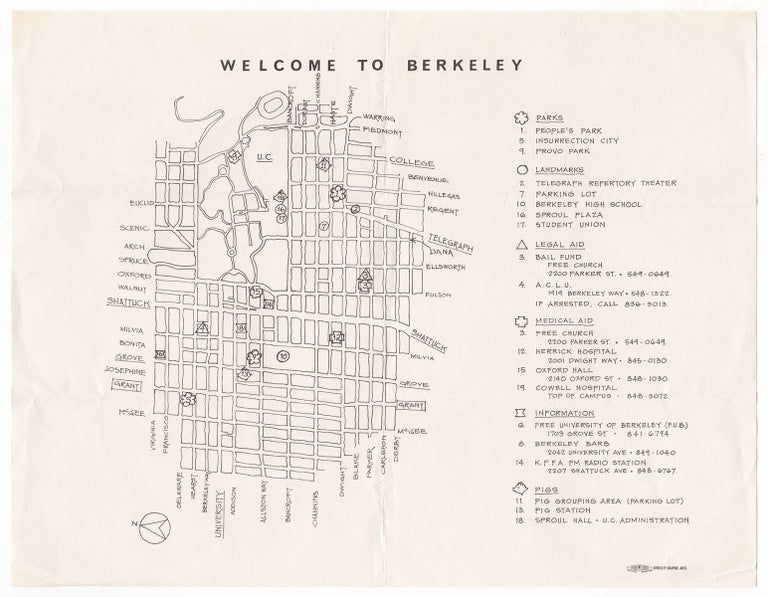 Item #4564 Welcome to Berkeley. Free University of Berkeley?
