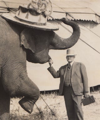 Item #4607 [A mammoth album of circus photographs]. James V. Chloupek, compiler