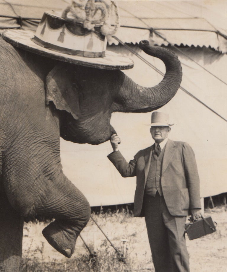 Item #4607 [A mammoth album of circus photographs]. James V. Chloupek, compiler.