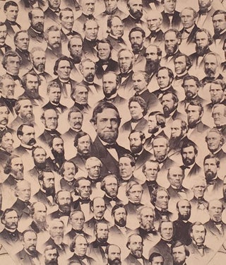 Abraham Lincoln, Hannibal Hamlin and…the Senators and Representatives who voted “Aye” on the resolution submitting to the Legislature of the several States a proposition to amend the constitution of the United States so as to prohibit Slavery. Passed in Senate, April 8 1864. Passed in House of Representatives, Jan. 31, 1865.